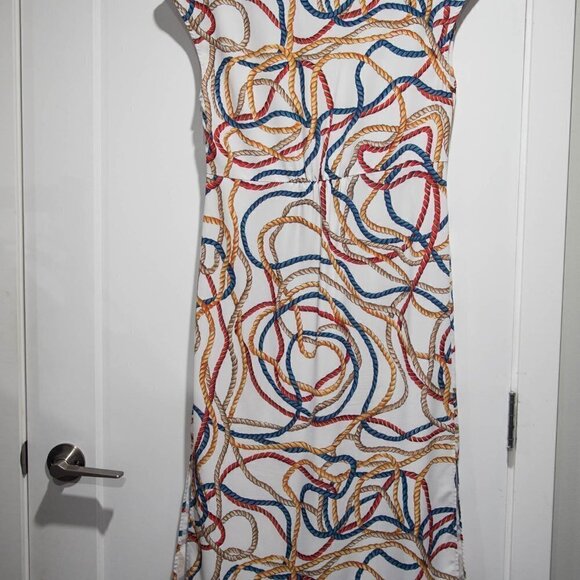 MNG tri-colour rope dress - Picture 7 of 10